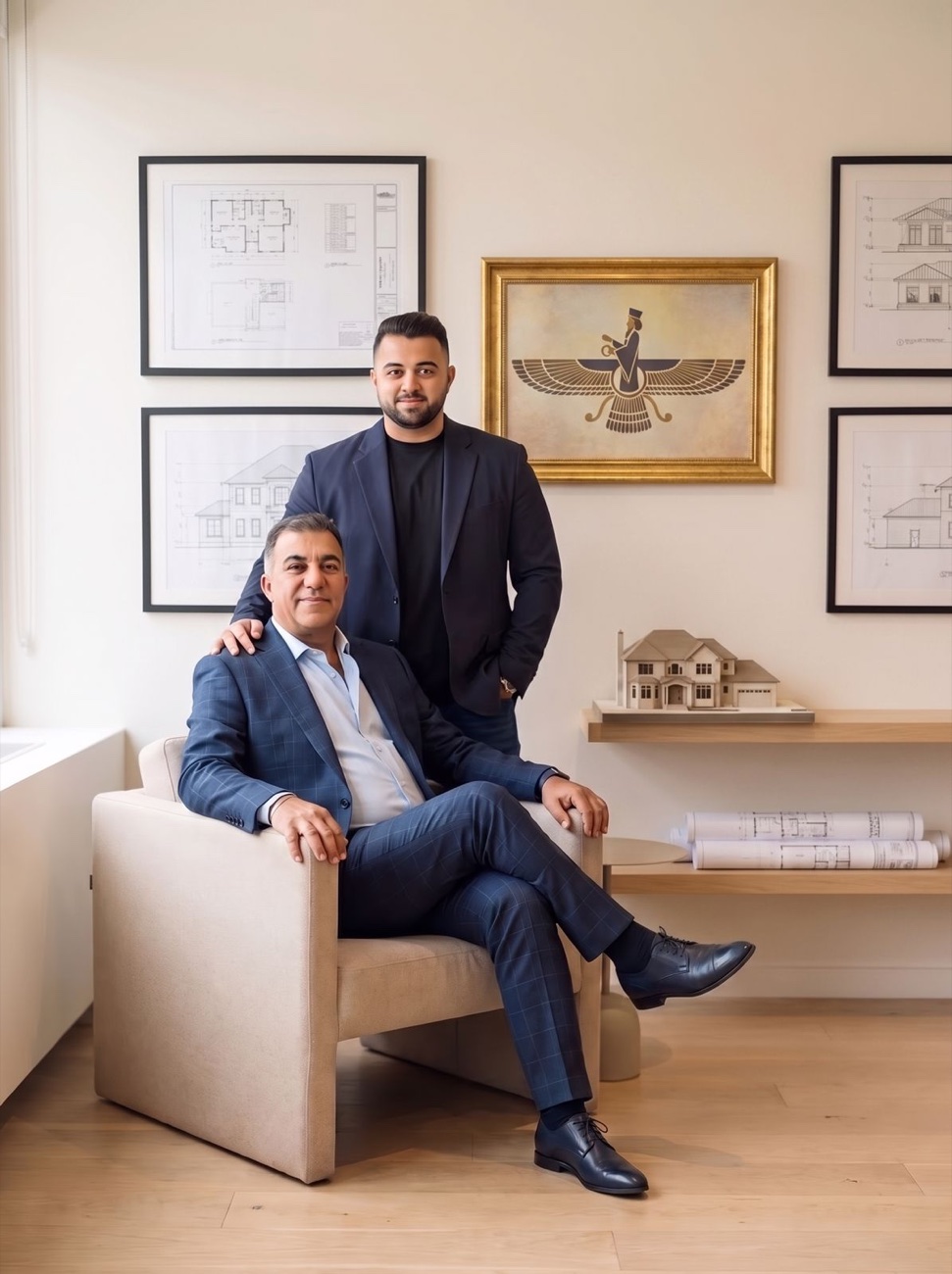 The father-and-son team behind Atena Building Group