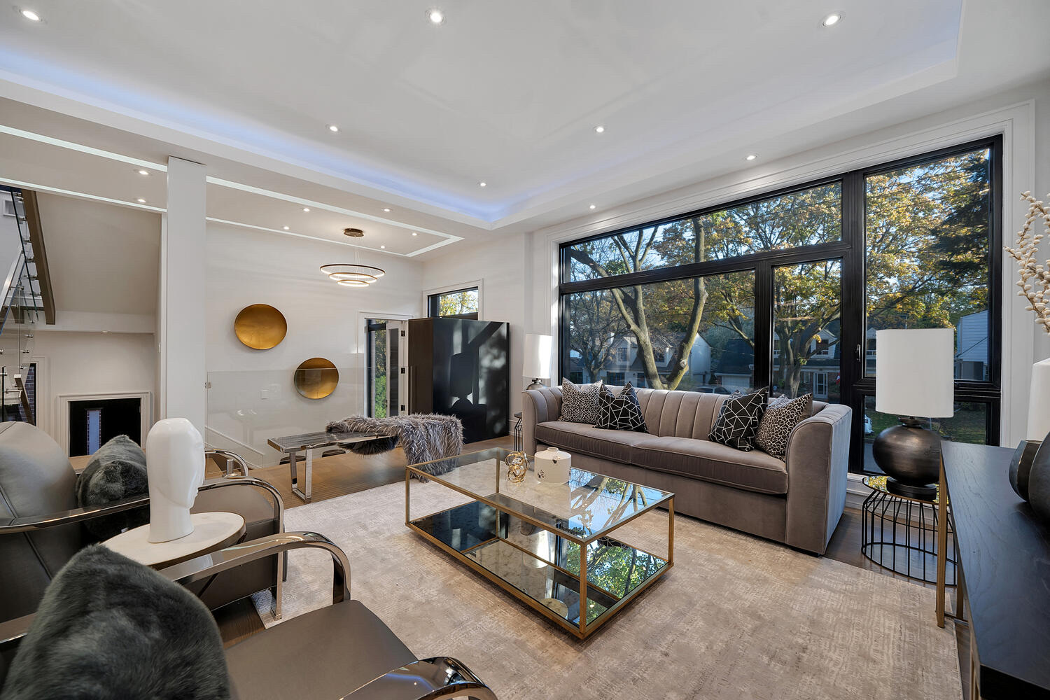 Atena Construction interior craftsmanship in a Toronto luxury home