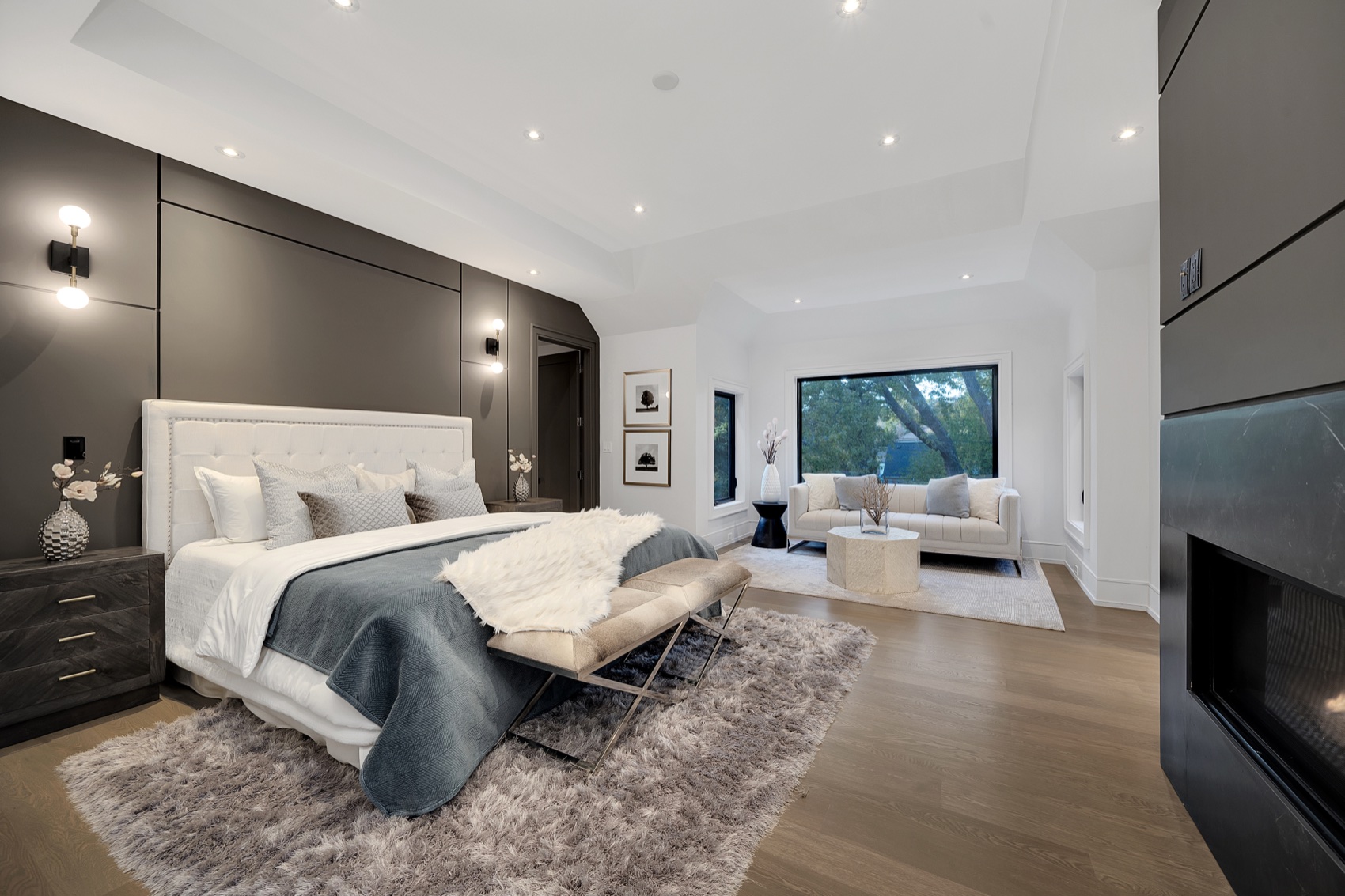 Primary bedroom suite